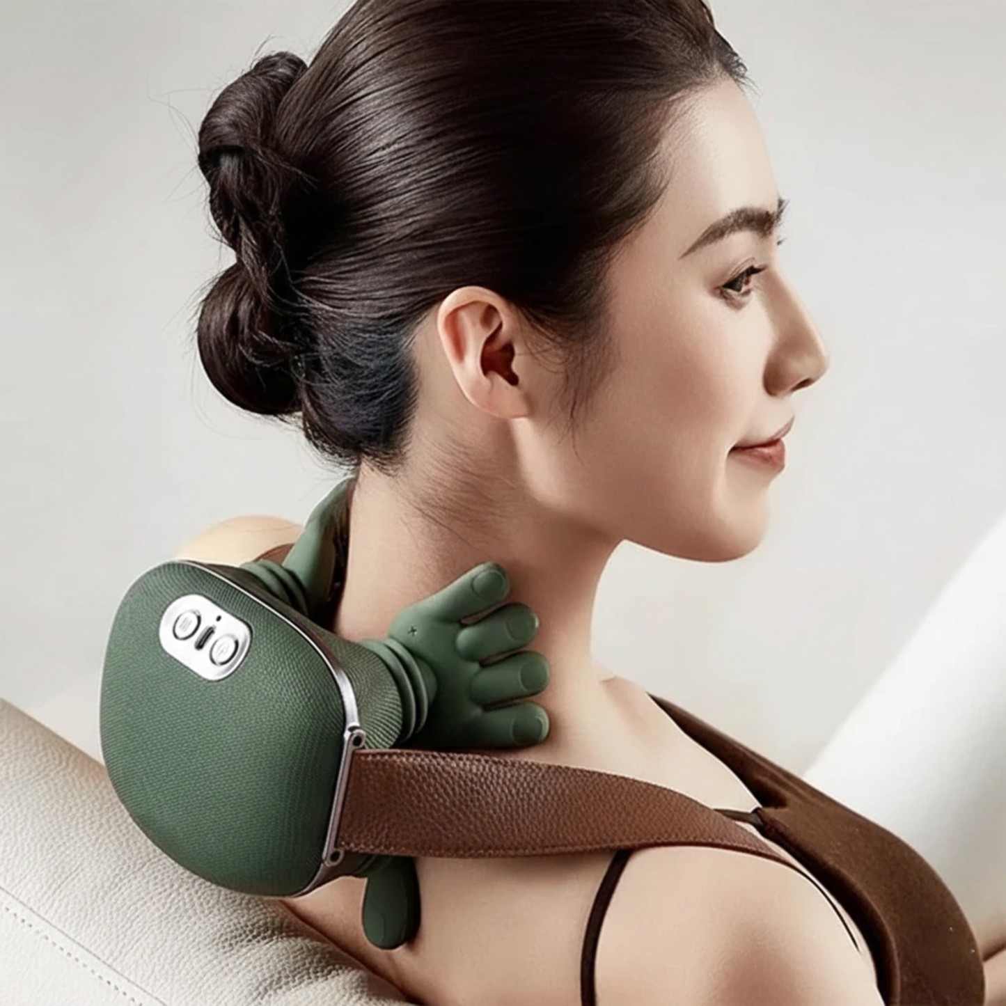 Bionic neck and shoulder massager