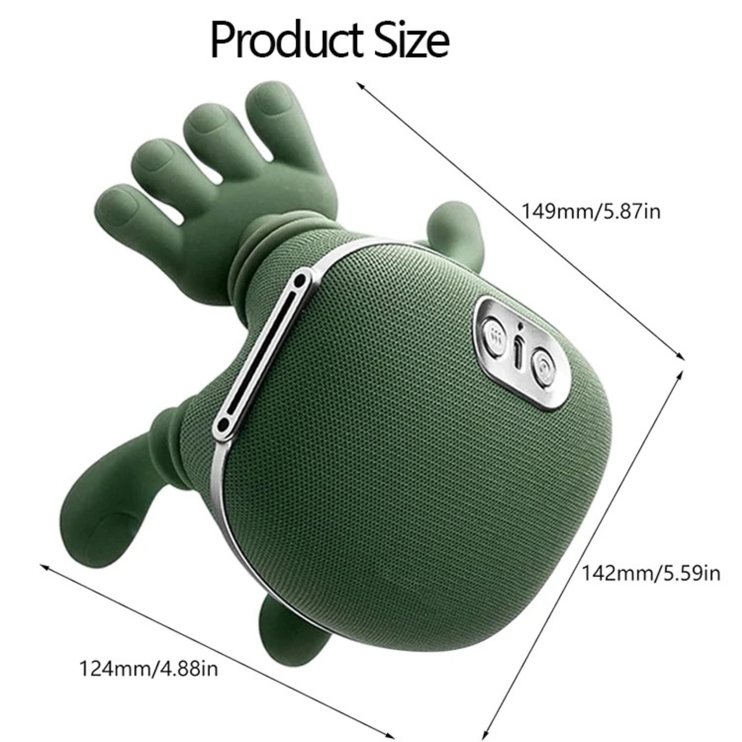 Bionic neck and shoulder massager